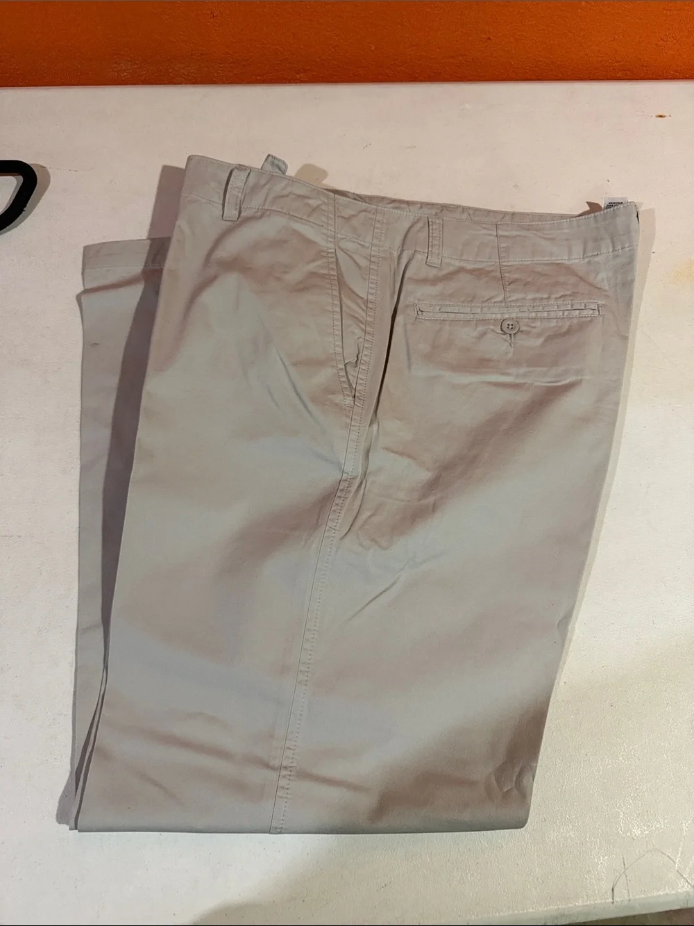 Calvin Klein Men's Light Khaki Chinos